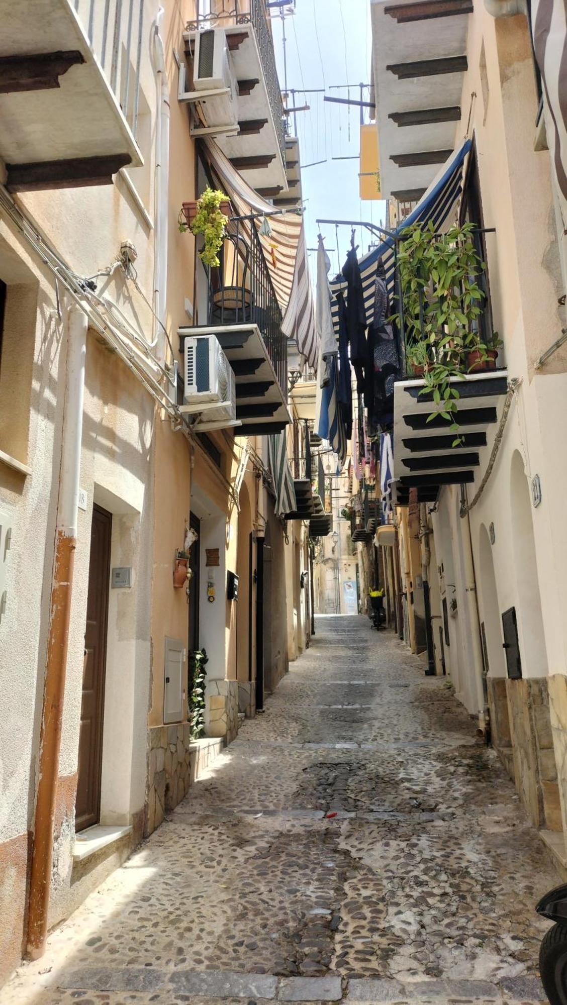 Casa Rosellina Piano Primo Apartman Cefalù Kültér fotó